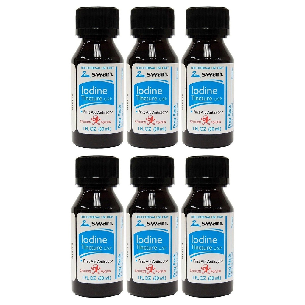 Joutsenjodi Tincture U.S.P. - 1 fl oz (6 pakkaus)