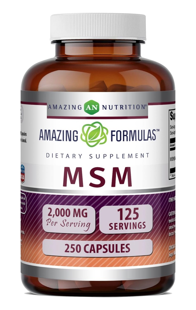 Amazing Formula MSM (Metyylisulfonyylimetaani) Supplement 