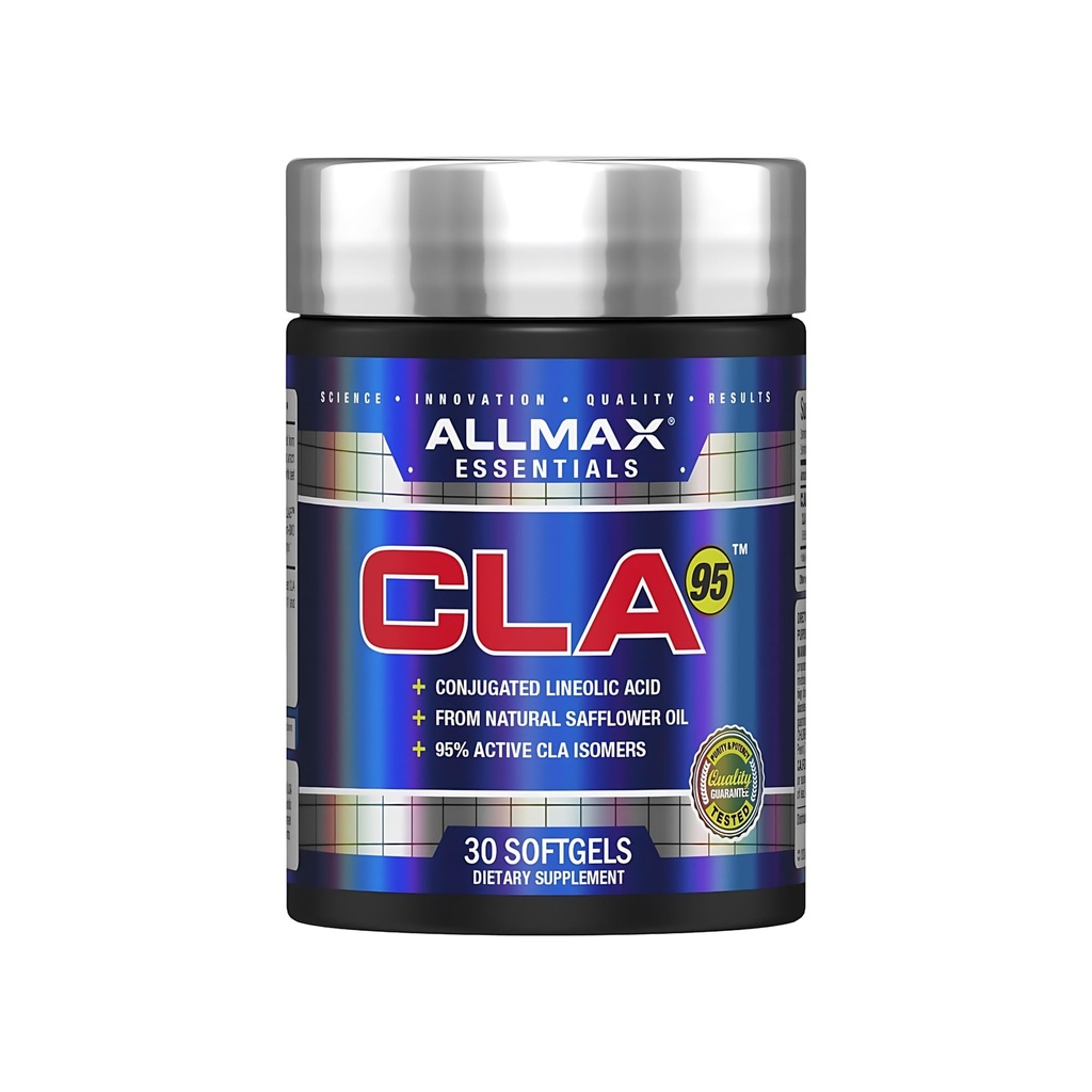 ALLMAX Nutrition - CLA (95% konjugoitu linoleiinihappo) - 30 Softgels ...