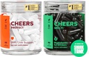 Cheers Daily Combo | Skydda + Multi | Dagliga kosttillskott för drinkare för att stödja leverhälsa och ersätta förlorade vitaminer | 30 doser | Kolin, Betaine, Niacin, B-Vitaminer, L-Cysteine, DHM