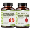 Njure rensa Detox & Repair och Bladder Support- Njursupport tillskott för njuråterställning med Chanca Piedra, Cranberry, Juniper Berries för njurdetox och Bladder Health.60 Dag Supply