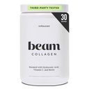 Beam Collagen Powder, Collagen for Women, Collagen with Hyaluronic Acid, Collagen Peptides Type 1 ja 3, Biotin, Grass Fed Bount, kolmannen osapuolen testattu, Paras kahvia, C-vitamiinia, 30 tarjoilua