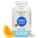 Kärnmed vetenskap Liposomal Vitamin C 1000mg, 60 kapslar - icke-GMO naturlig liposomal vitamin C Supplement som främjar hälsosam hud - Immunsystem Booster för vuxna, stöder Collagen Formation