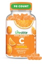 Elinkelpoinen C-vitamiini Gummies aikuisille .. 750 mg... Great Makeutus Orange Flavor VIT C...
