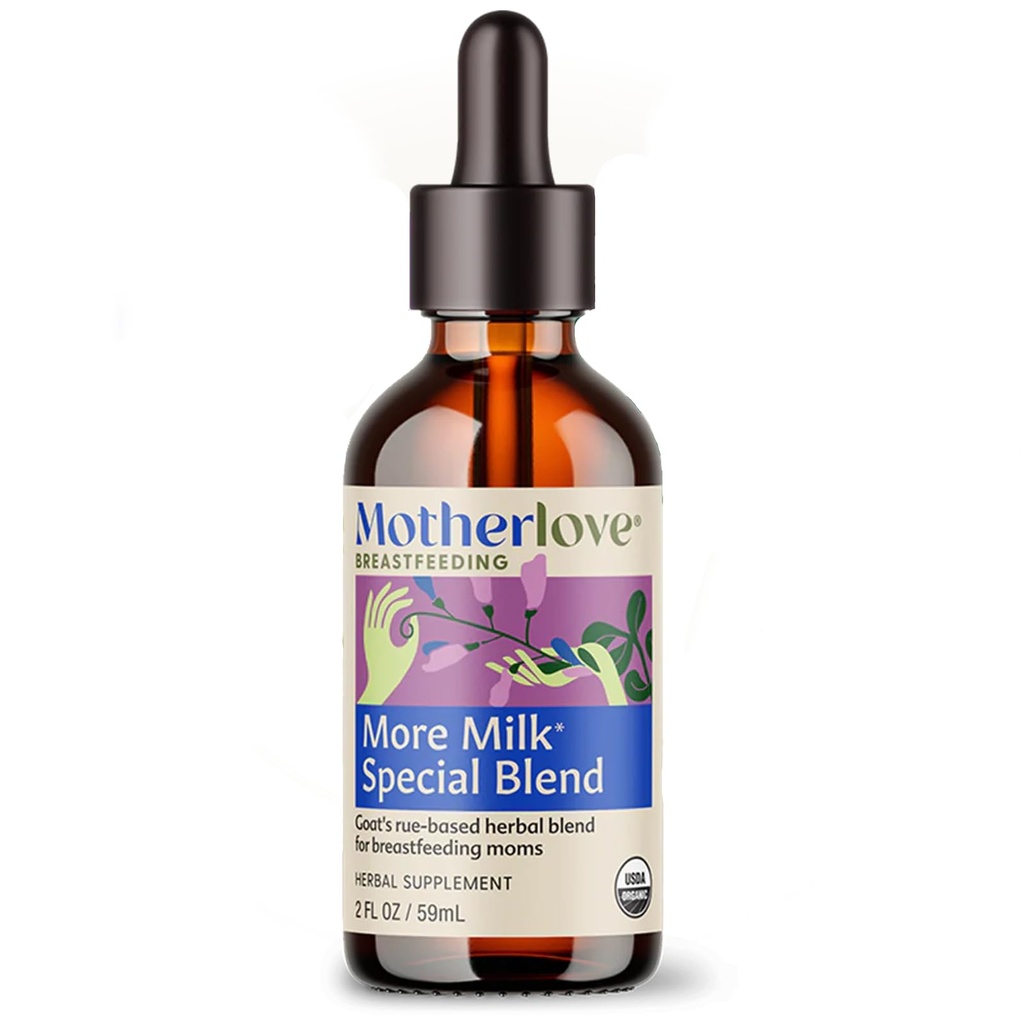 Motherlove Lisää maitoa Special Blend (2 Ounce Tincture) Kasviperäistä Imetys täydennysosa w/Goat... Rue rakentaa rintojen kudosta ja tukea rintojen maitoa tarjonta