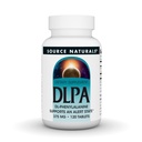 Source Naturals DLPA DL-Fenyylialaniini, tukee hälytystilaa* - 375 mg - 120 tablettia