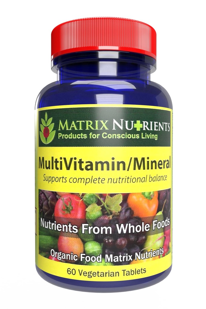 MULTIVATAMIINI - Mineraali - 100% Luomu, Koko ruoka, Täydellinen MultiVitamin - Suuri Daily Health, Lifestyle ja enemmän: A-vitamiini, C-vitamiini, D-vitamiini, E-vitamiini ja paljon muuta!