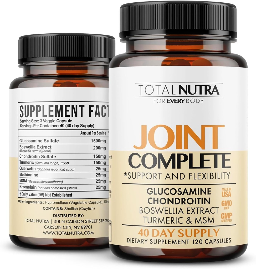 Glukosamiini Chondroitin MSM Turmeric 2100mg ...
