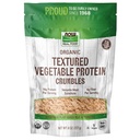 Now Foods, Organic Textured Soy Protein Rakeet, Ei-GMO, Versatile, Vihannesperäistä proteiinia, 8-Ounce (Pakkaus May Vary)
