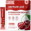 Venture Pal Sugar Free Electrolyte Powder Packets - Liquid Daily IV Drink Mix for Rapid Hydration & Party Recovery 