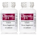 Kardiovaskulär forskning Magnesium-Potassium Taurate - Patent Pending - 60 Veggie Caps X 2 flaskor