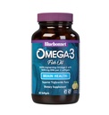 Bluebonnet Nutrition Omega-3 Brain Formula Natural Wild Caught Triglyseride Form DHA 860 mg EPA 120 mg - Erittäin väkevä Cognitive Health & Wellness Support Supplement - Gluteeniton - 60 Softgels