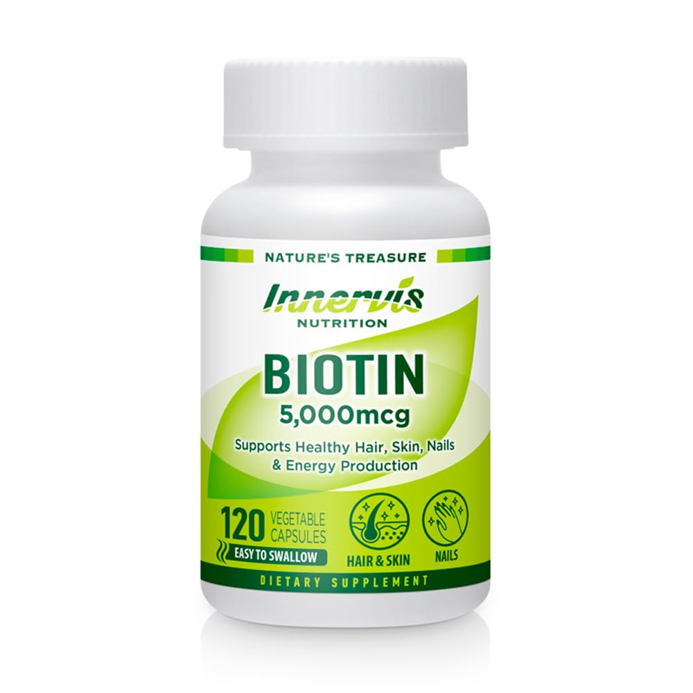 High Potency Biotin 5000 mcg 
