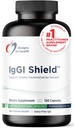 Designs for Health IgGI Shield - Gut Health & Immunosupport Powder with Dairy-free ImmunoLin Immunoglobulin and NAG - Help Bind & Remove Toxins and Fortify the Intestinal Barrier (120 kapselia)