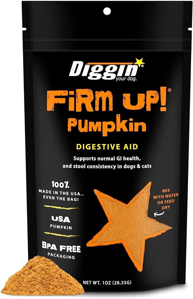 Digging 'Dog, Firm Up Original Kurpitsa Super Dog & Cat Supplement, 1