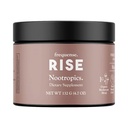 FREQUENSE - Rise Nootropic Tub - Mango Lemonade Flavor - Stöder Brain Performance & Clarity - med Mushrooms, B Vitamins & Green Coffee - 132g