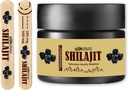 Green Supply Organic Shilajit Resin 30g: Pure Himalayan Blend med 85+ Trace Minerals & Fulvic Acid - 600mg Maximum Potens för energiökning och immunstöd, 50 portioner