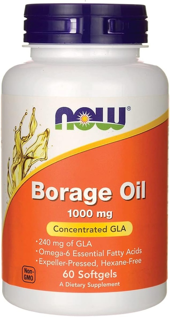 Nu Foods Borage Oil, 240 Mg