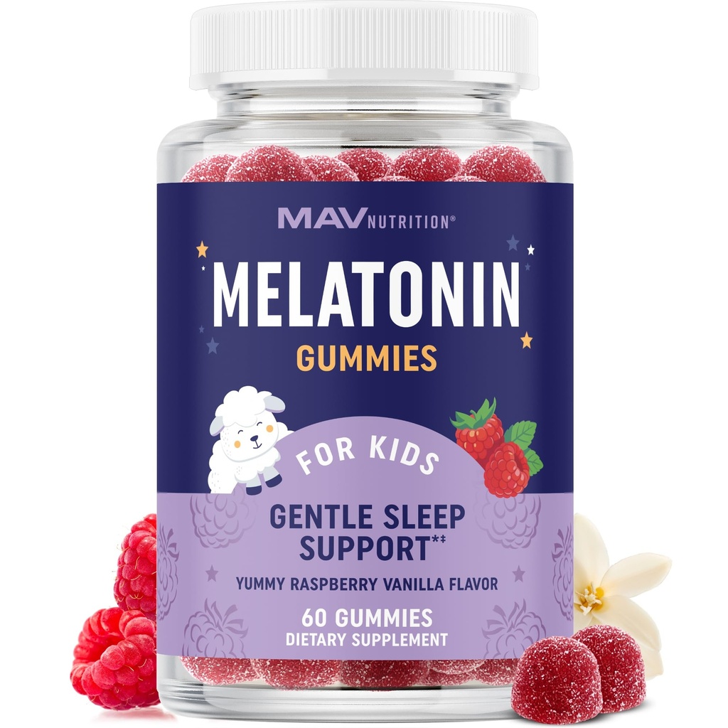 Melatoniini Gummies for Kids ... 0.5mg Per Gummy...