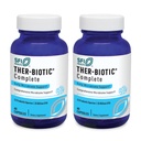 Klaire Labs SFI Health Ther-Biotic Complete - Hypoallergen Probiotics for Women & Men - Acid-Stable Probiotic Supplement - 12 Species for Immune & Digestive Health - 25 Billion CFU (2 Pack)