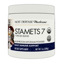 Isäntäpuolustus Stamets 7 Sienen jauhe - 7 Lajien sekoitus - Sienen lisä immuunitukea Royal Sun Blazei, Cordyceips, Reishi, Maitake, Leijonan Mane, Chaga & Mesima - 7 oz (133 Servings) *