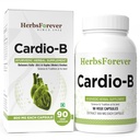 Herbsforever Cardio-B Ayurvedic Herbal Supplement 90 Vege kapselit 800 Mg Jokainen