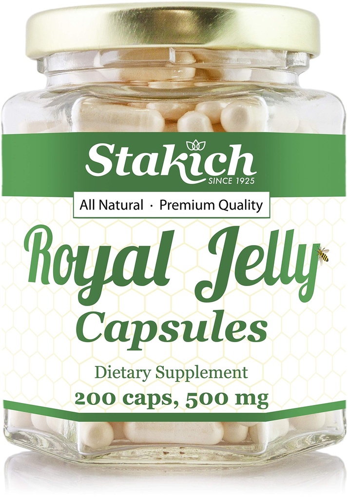 Stakich 500 mg kapselit (Kuningatarhyytelökapselit 500 mg (200 kreivi))