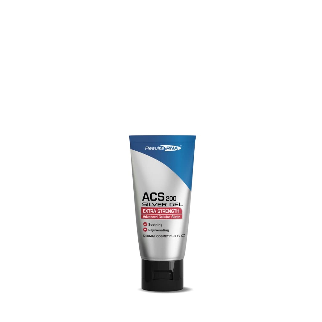 Resultat RNA - ACS 200 Silver-Glutathione Gel - Avancerad Cellular Colloidal Silver Gel för Wound Care & Superior Dermal Healing. Kliniskt bevisat. Rekommenderas av läkare över hela världen (2 oz - 30 dagar)
