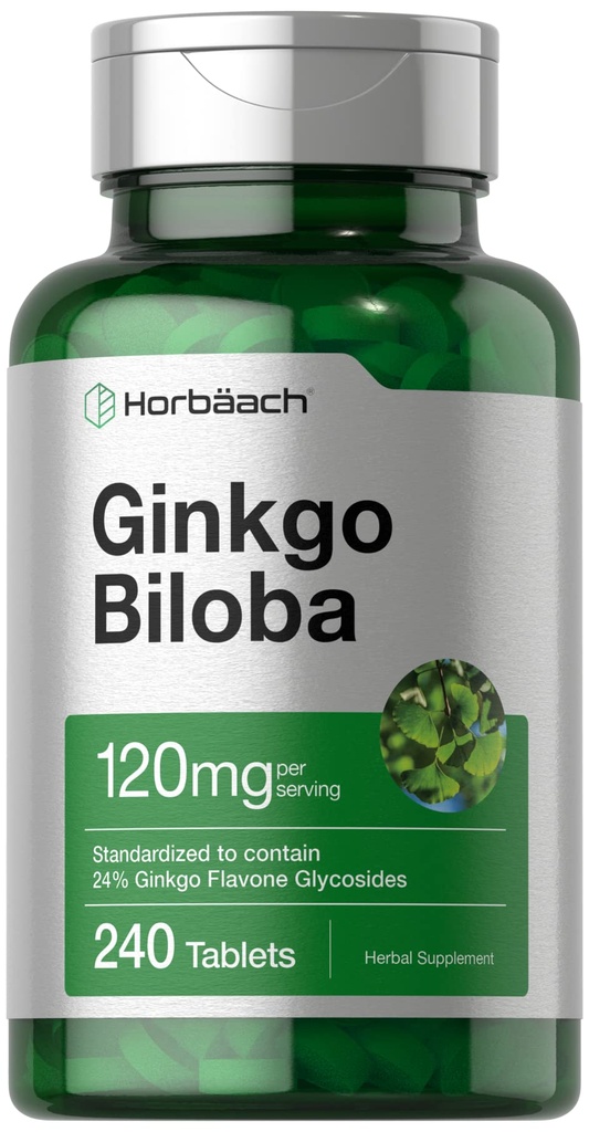 Horbäach Ginkgo Biloba Supplement 