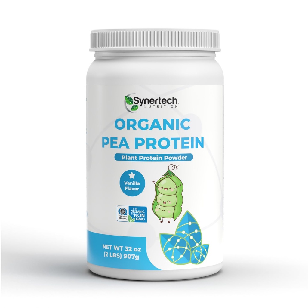 Vegaani Vanilla Flavored Plant-Based Pea Protein (2lbs)