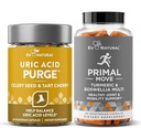Uric Acid Purge och Primal Move Bundle - Avancerad helkroppslig Joint Health Support för aktiv rörlighet, flexibilitet och komfort