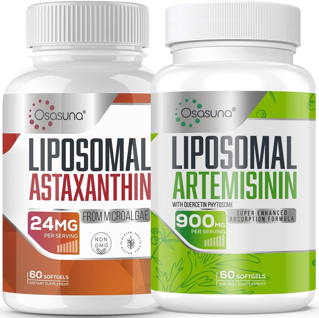 Liposomaalinen Astaksantiini 24MG ja Artemisin 600 mg