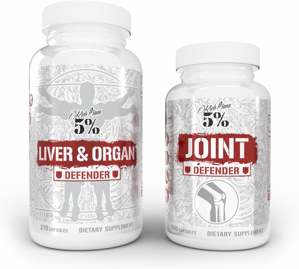 5% Nutrition 2- Stack ... Maksan ja elinten puolustaja NAC + Joint Defender...