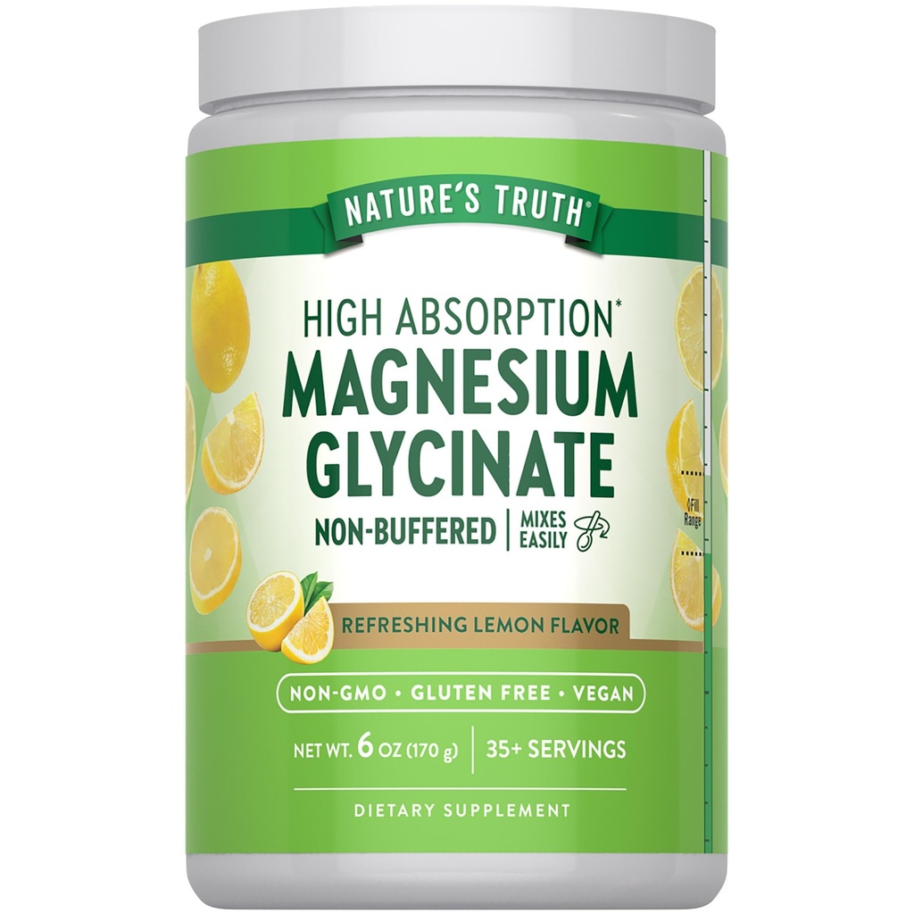 Nature's Truth Magnesium Glycinate Powder 