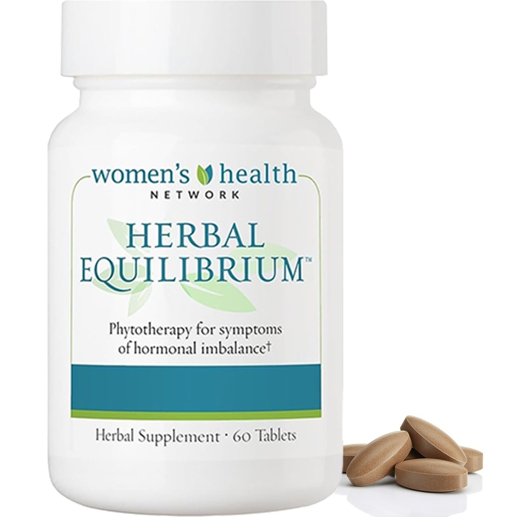 Herbal EquilibriumTM - Natural, Full-Spectrum Relief for Peri/Menopause Oireet 7 Todistetut kasviperäisiä uutteita (30 Day Supply)