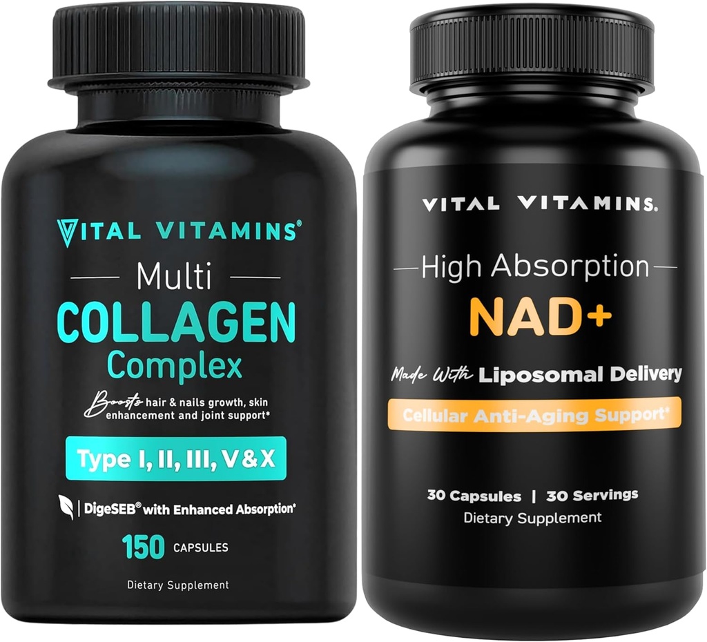 Elintoiminnot Multi Kollageenikapselit + NAD+ LIITE