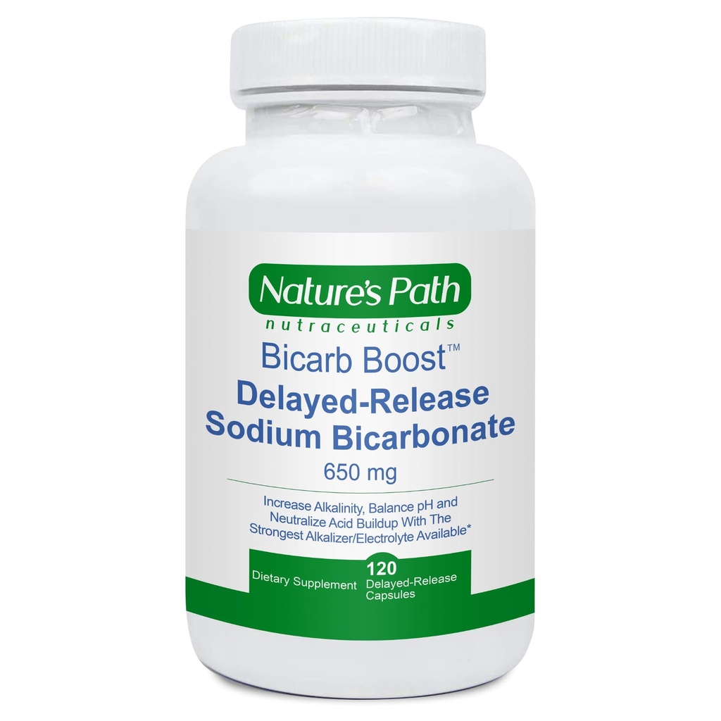 Natriumbikarbonaatti 650 mg tabletti - vahvin alkalinen tabletti - Elektrolyyttilisä & Keto Elektrolyytti pillerit, suolatabletit Hydraation ja nesteytyksen, Endurance, kestävyys: 120 kapselia