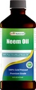 Best Naturals 100% Pure Neem Oil, 100% Kylmäpuristettu ja jalostamaton - 16 OZ (1 pullo)