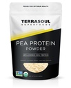 Terrasoul Superfoods Organic Pea Protein (Aromiton, Smooth Texture), 1,5 punta