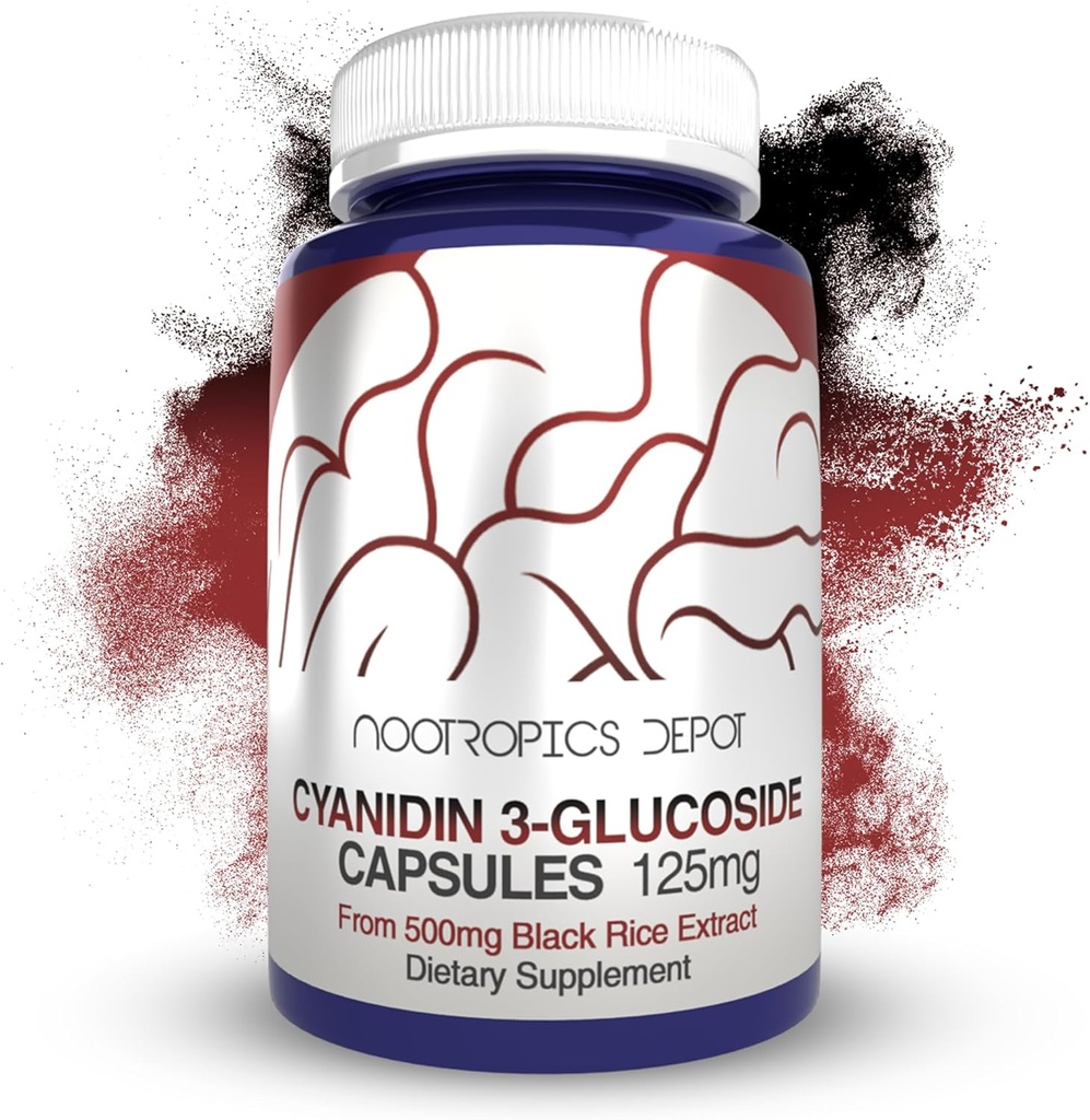 Nootropics Depot Cyanidin 3-Glucoside-kapselit ... 125 mg... 60