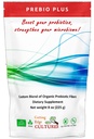 Cutting Edge Cultures Prebio Plus Prebiotic Fiber Powder bästa anpassade blandning av organiska prebiotiska fibrer kosttillskott 8 oz