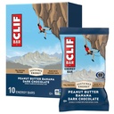 CLIF BAR - Energy Protein Bars - Peanut Butter Banaani tumma suklaa - valmistettu orgaaninen Kaura - energiapatukat - ei-GMO - (10 pakkaus)