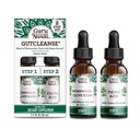 GuruNanda Gutcleanse 2-Step Kit - Kosttillskott för att hjälpa till med matsmältning - Blend of Fulvic Acid, Wormwood, Clove & Neem Extract, 2x1 FlOz