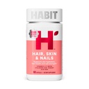 Kasvot hiukset, iho ja kynnet täydentää (60 kapselia) - Uusi Look, Tukee ihon nesteytys, hiusten ja kynsien vahvuus, Biotiini 2000 mikrog, A-vitamiini & C, Hyaluronihappo, Rosehip, Vegan, ei-GMO (1 pakkaus)