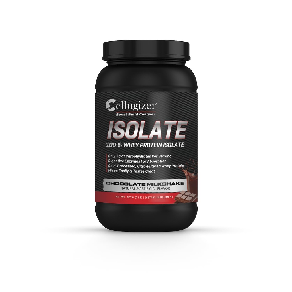 100% Whey Isolate 2lb, suklaa I 25g proteiinia, nopea digestio I 0g sokeria, alhainen karb