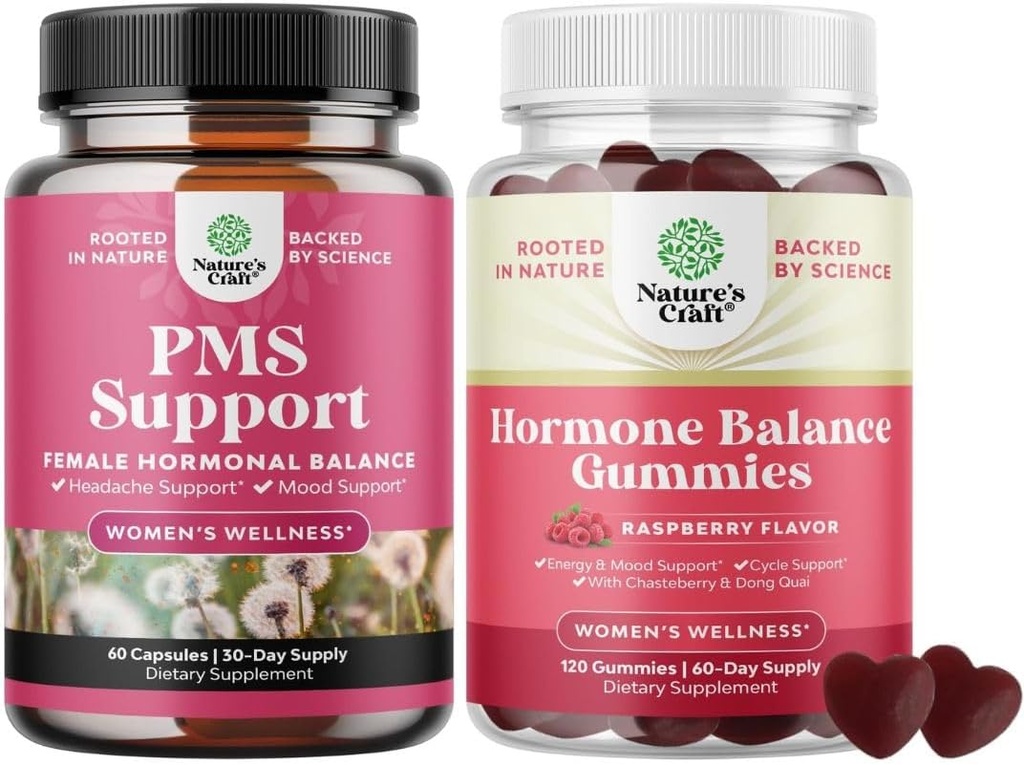 PMS tuki DIM, Chasteberry, Black Cohosh & Ashwagandha period Cramps Menopause Turvotus Mood Swing ja Hormoni Balance Gummies Tuki Menstrual Cycle kanssa B6 & Dong Quai