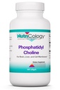 Nutricologia Fosfatidyylikoliini Supplement - Lesitiinikapselit, Ruoansulatuskanavan Entsyymit maksan, Fat Digestion Support, Koliini täydentää rasvan maksa, 1540 mg Softgels - 100