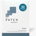 Patch Remedy Iron Patch | Iron Bisglycinate, Vitamin C, Vitamin B9 (Methylfolat), Vitamin B12, Beta-Carotene, Astaxanthin | 30 Patches