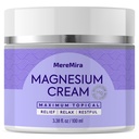 Magnesium Cream for Sleep & Muscle Relief: Uutinen Night Calling & Deep Relaxation Lotion - levottomat Cramps jalka & Joint Care Lotion - Lavender 3.38 Fl. Oz.