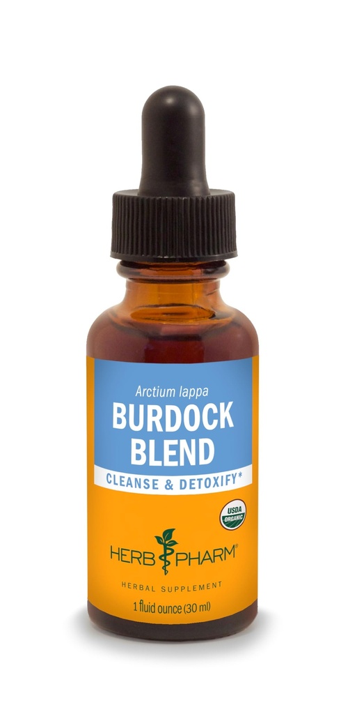 Herb Pharm Burdock Blend Liquid Extract tukemaan puhdistus & detoxing - 1 Ounce (DBURD01)